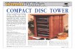 WoodPlans Online - Compact Disc Tower