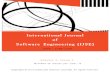 International Journal of Software Engineering (IJSE) Volume (1) Issue (1)