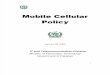 Mobile Policy 28012004