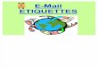 E-Mail Etiquette Presentation