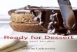 Recipes From Ready for Dessert by David Lebovitz