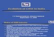 COAI Prsentation-13 Sept 2005- Evolution of GSM in India