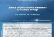 Java Specialist Master Course Prep
