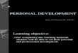 Personal Development Lec