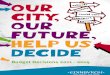 City of Edinburgh Council—Budget Decisions 2011–2014