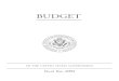 2004 Federal Budget Document