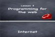 Ruby Course - Lesson 2 - Programming for the Web
