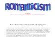 Romanticism Art(Vicky's report)