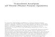 Transient Analysis 3 Phase