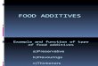 ChemistryPresentation(Food Additives) 2003