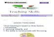 Teaching Skills by Dr. Shadia Yousef Banjar