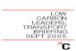 Low Carbon Leader Transport Briefing