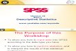 Spss Help and Tutorials v 15 Parts 1 - 4
