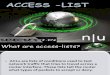 Access List 1