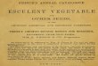 (1846) Prince's Annual Catalogue of Esculent Vegetables and Other Seeds