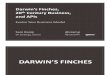 Darwin’s Finches, 20th Century Business, and Open APIs Evolve Your Business Model