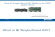 National Instruments - Single-Board RIO Platform for OEM Applications