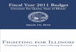 Governor Quinn's 2011 budget overview