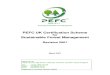 PEFC UK Certification Scheme for Sustainable Forest Management (August 2006)