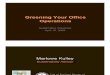 Greening Your Office Webinar