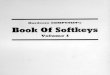 Book of Softkeys Volume 1