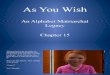As You Wish - Ch 15