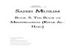 Sahih Muslim - Book 03 - The Book of Menstruation (Kitab Al-Haid)