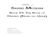 Sahih Muslim - Book 33 - The Book of Destiny (Kitab-ul-Qadr)