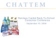 Sept 2009 Chattem CHTT Presentation