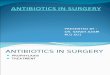 Antibiotics in Surgery 2003