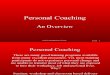 Personal Coaching Leadership