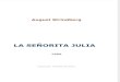 Strindberg, August - La Señorita Julia