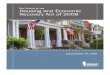 2008 Housing Bill Summary