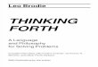 Thinking Forth - A Language and Philosophy for Solving Problems