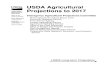 USDA Agricultural Projections to 2017