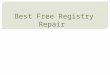 Best Free Registry Repair Software Tool