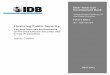 IDB - Financing Public Security Tax & Non-Tax Instruments