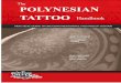 Polinesian tattoo. Handbook