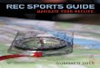 Texas A&M Rec Sports Summer 2015 Guide