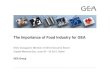 Gea%20cmd%202011%20 %20the%20importance%20of%20food%20industry%20for%20gea%20 %20presentation%20niel