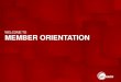 ACVB June 2015 Member Orientation