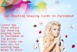 Be rich and famous with spy cheating playing cards in faridabad
