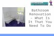 Brisbane bathroom renovations, Budget bathroom renovations Brisbane, Bathroom renovation