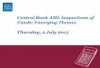 Central Bank AML Inspections of Funds: Emerging Themes