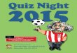 Quiz Night Programme 2015