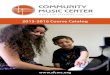 Community Music Center's 2015-2016 Catalog