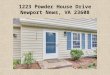 1223 Powder House Drive - For Sale in Newport News, VA!