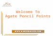 Wholesale Gemstone Pencil Points | Kabeeragate