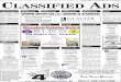 Current Classifieds September 3, 2015