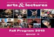 UCSB Arts & Lectures - Fall Program 2015